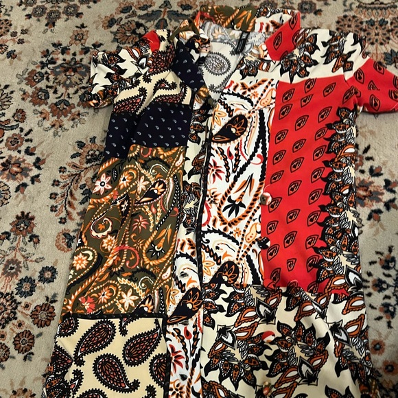 Mod style Zara quilted patch dress - Picture 6 of 9